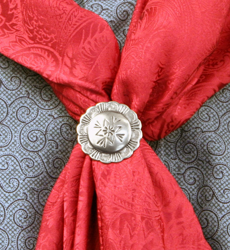 Old West Mens Ties Silver Alloy Scarf Slides |Antique Vintage Fashioned Wedding Theatrical Reenacting Costume | Gifts for Her Him Stocking Stuffers