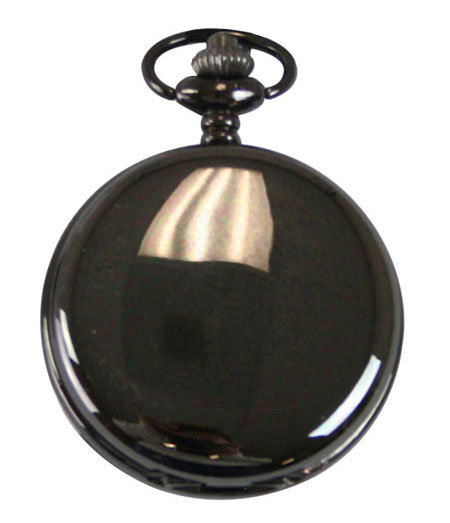  Victorian Old West Edwardian Pocket Watches Black Alloy Quartz |Antique Vintage Fashioned Wedding Theatrical Reenacting Costume |